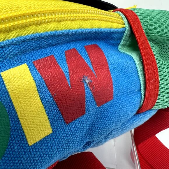 Disney Mini Backpack Book bag Lunch Bag Toddler Mickey Mouse Ears Red Green - Picture 12 of 12